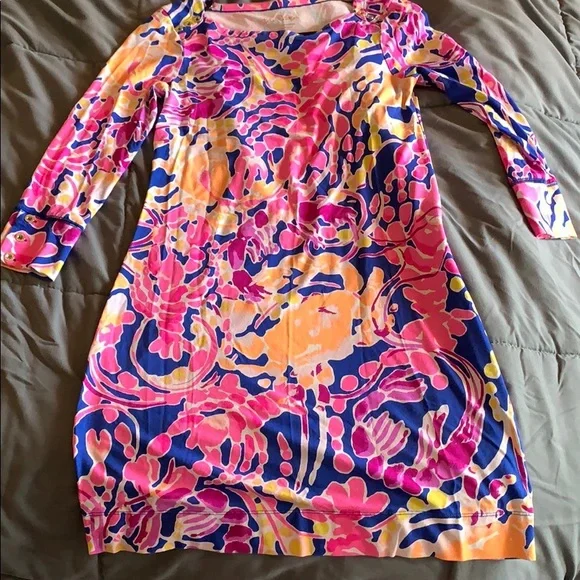 Lilly Pulitzer Sophie Dress “catch and release” - Picture 6 of 6